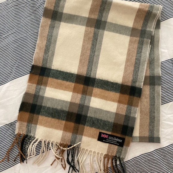 Cashmere Scarf Made In Scotland Fall 